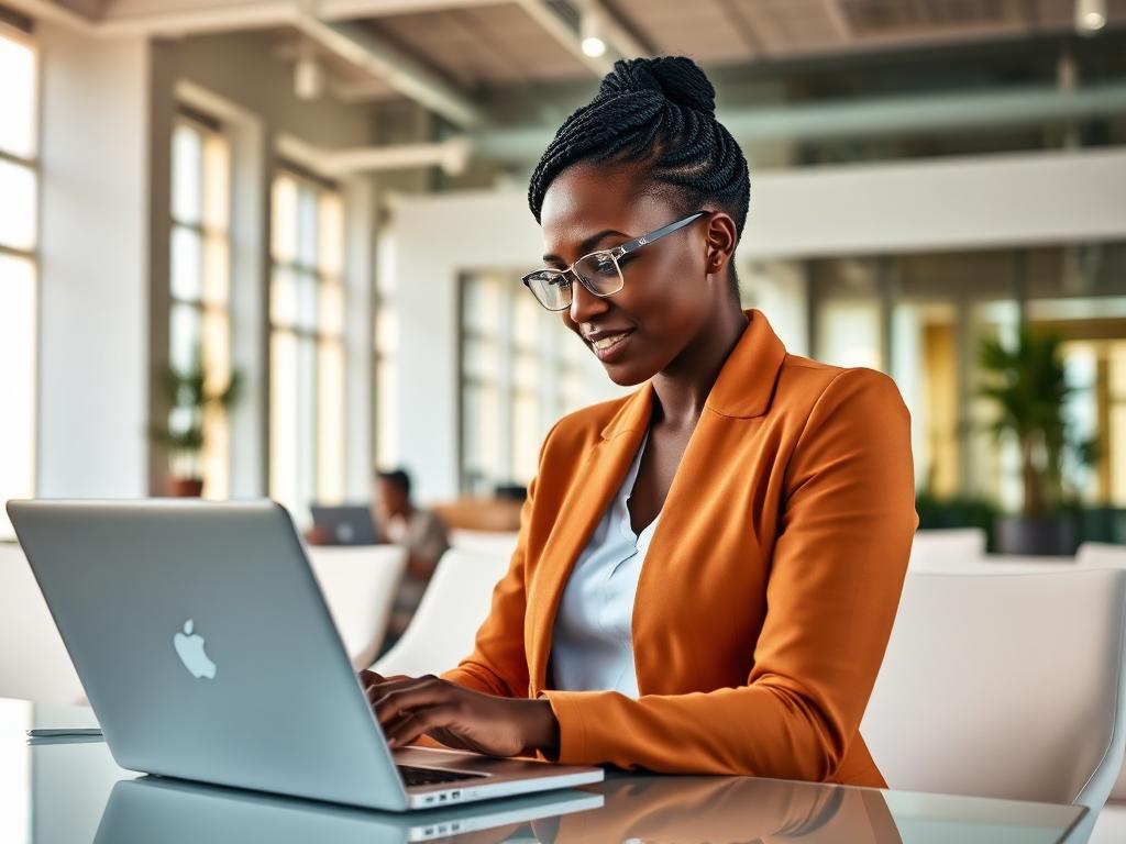 Analyste utilisant la plateforme Flê VBG